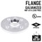 B & K STZ Industries 1/2 in. FIP each Galvanized Malleable Iron Floor Flange 311UPF-12 - alternate 3